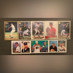 Topps Baseball and Hockey Trading Cards Set